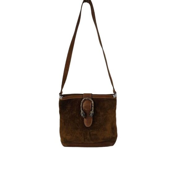 Rare Vintage Gucci Collector Tan Suede Dionysus Bag - Picture 1 of 7